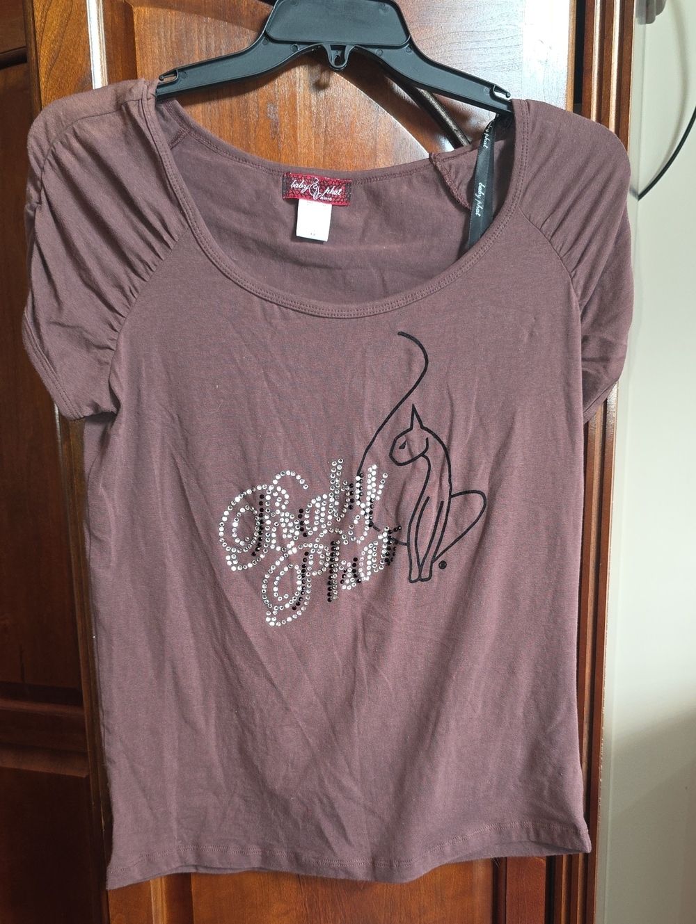 Baby Phat Rhinestone Logo Tee 1x